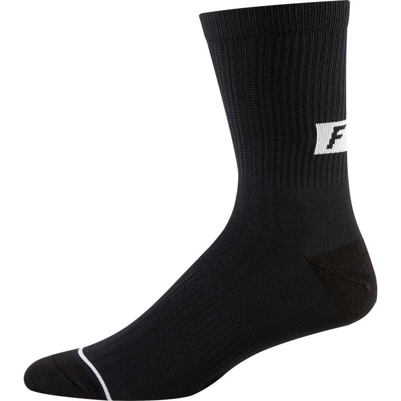 FOX Trail 8” Socks Black (2019) SM/MD