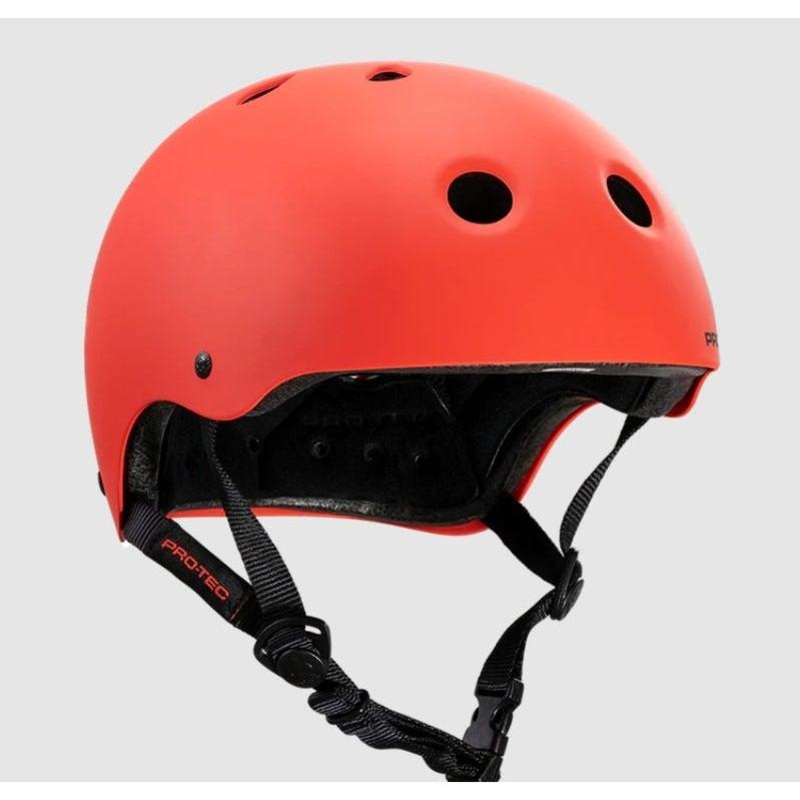 Protec Classic Certified Helmet Matte Red SM