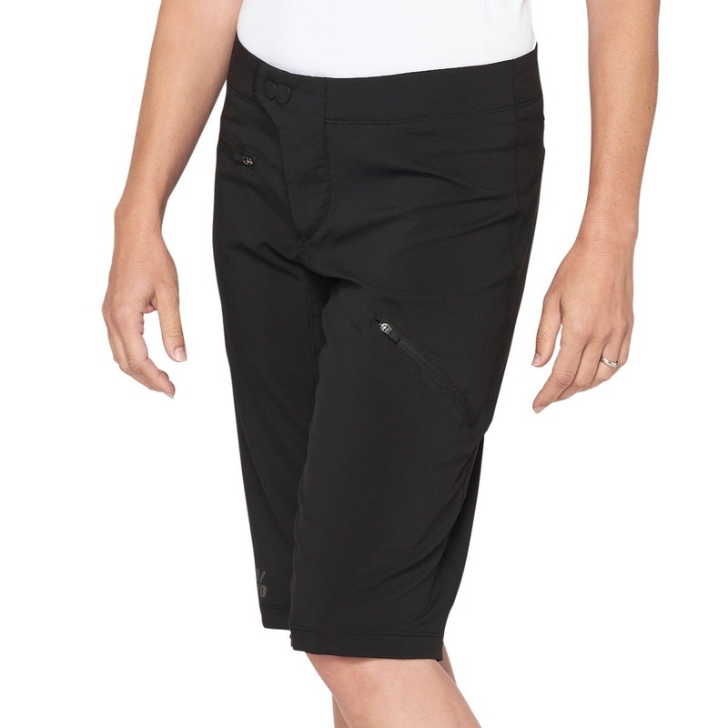 100% Ridecamp Women’s Shorts Black SM