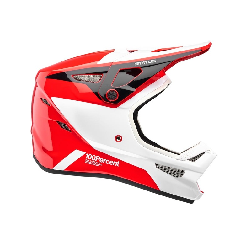 100% Status Full Face Helmet Hellfire XS