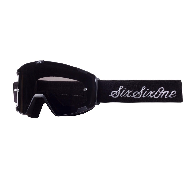 661 Radia Goggles Script Black SM/MD
