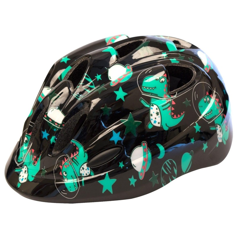 99 Bikes Rivet Boys Helmet Space Dino SM