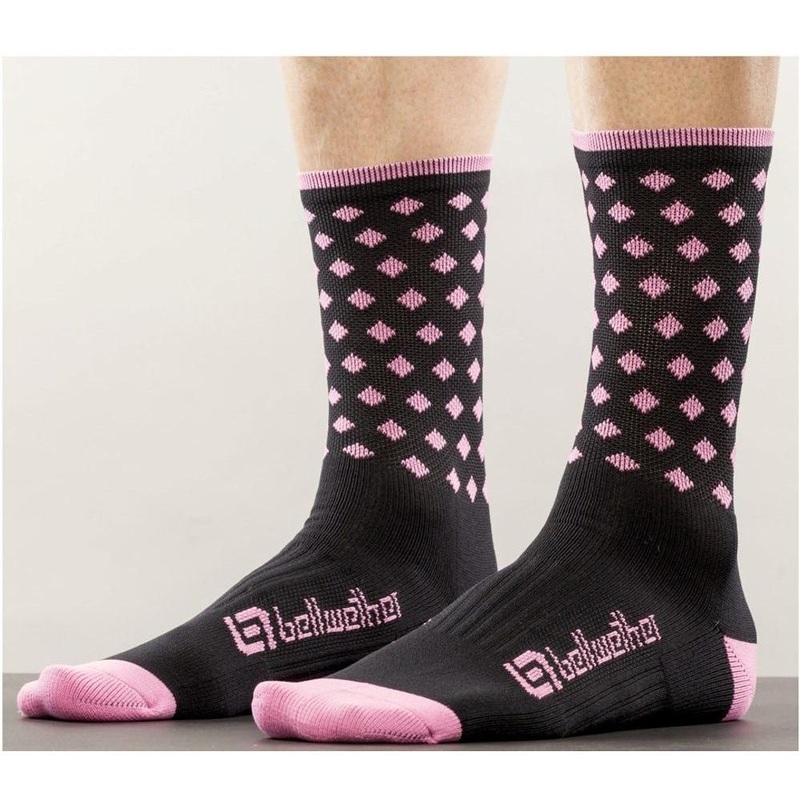 Bellwether Pinnacle Socks Pink LG/XL