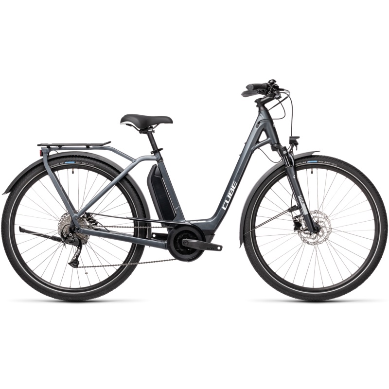 Cube Town Sport Hybrid ONE 400 Electric Hybrid Bike Iridium/Grey SM