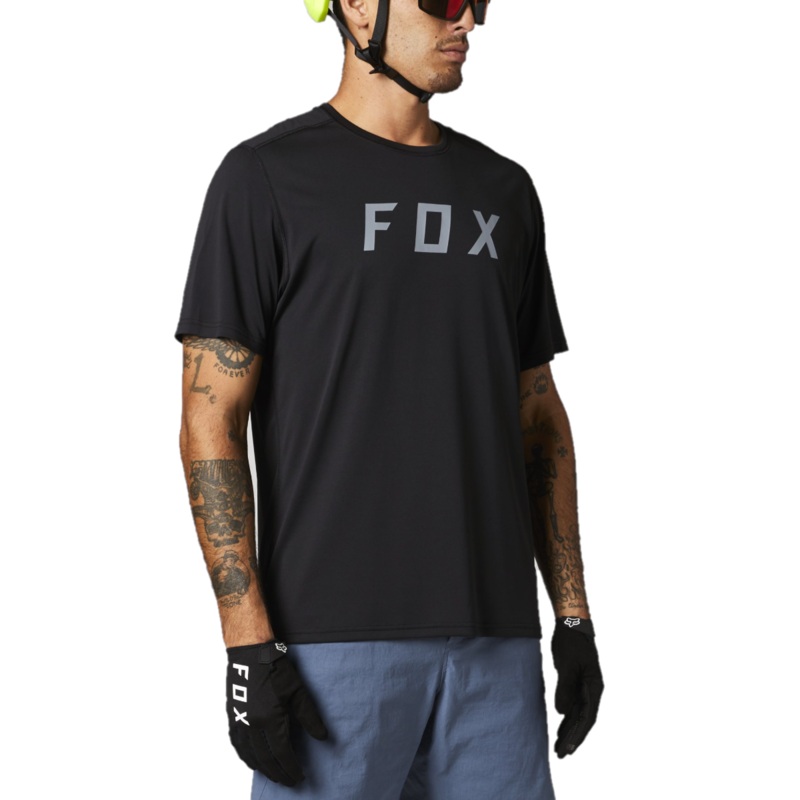 FOX Ranger Short Sleeve Jersey Black 2021 SM