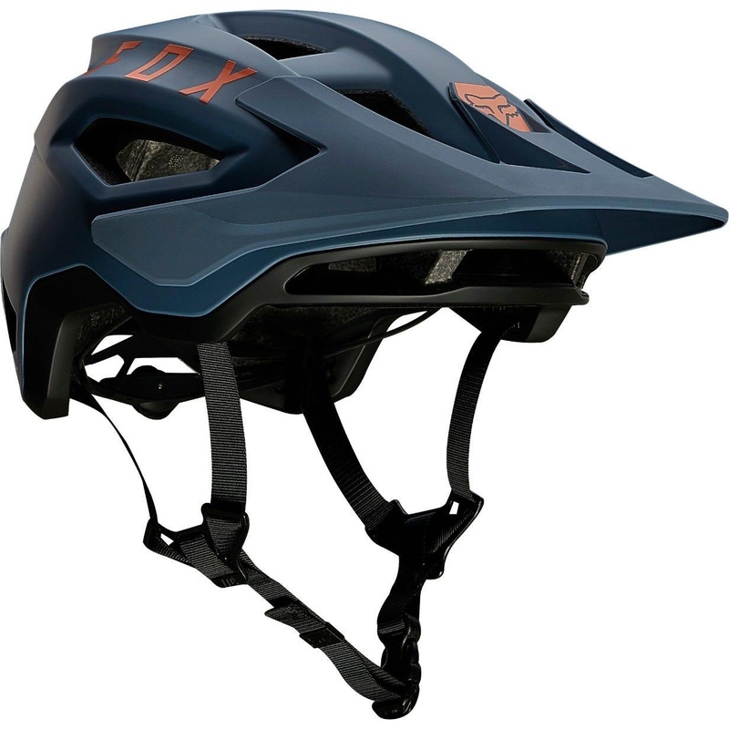 FOX Speedframe Helmet Blue Steel LG