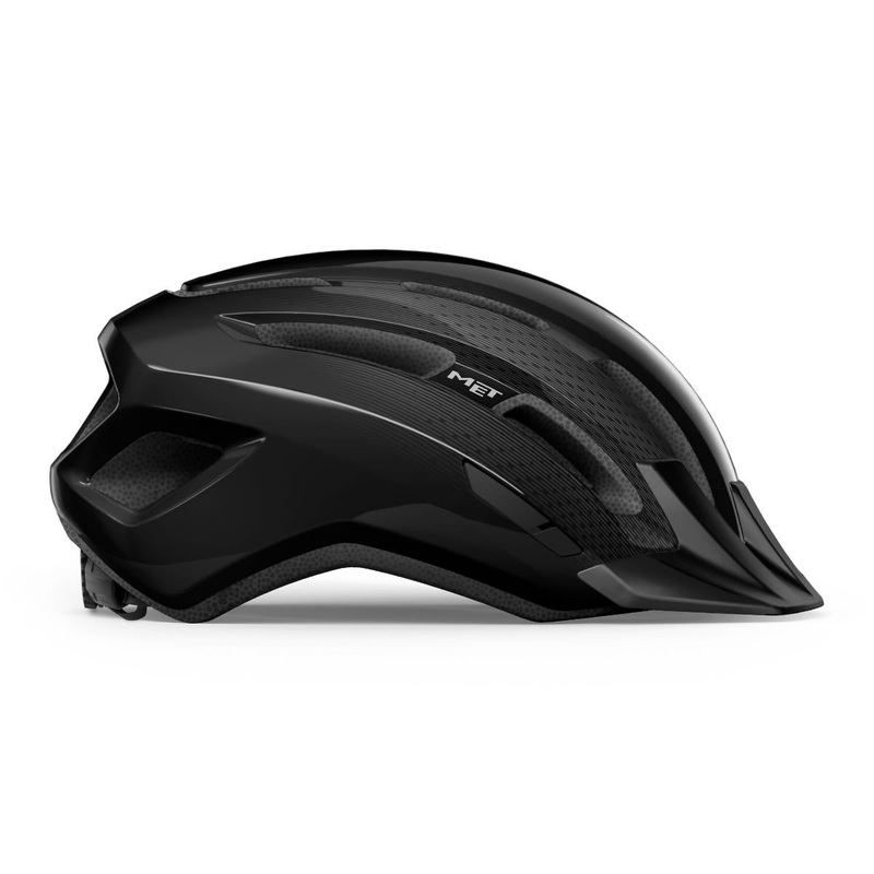 MET Downtown Helmet Black MD
