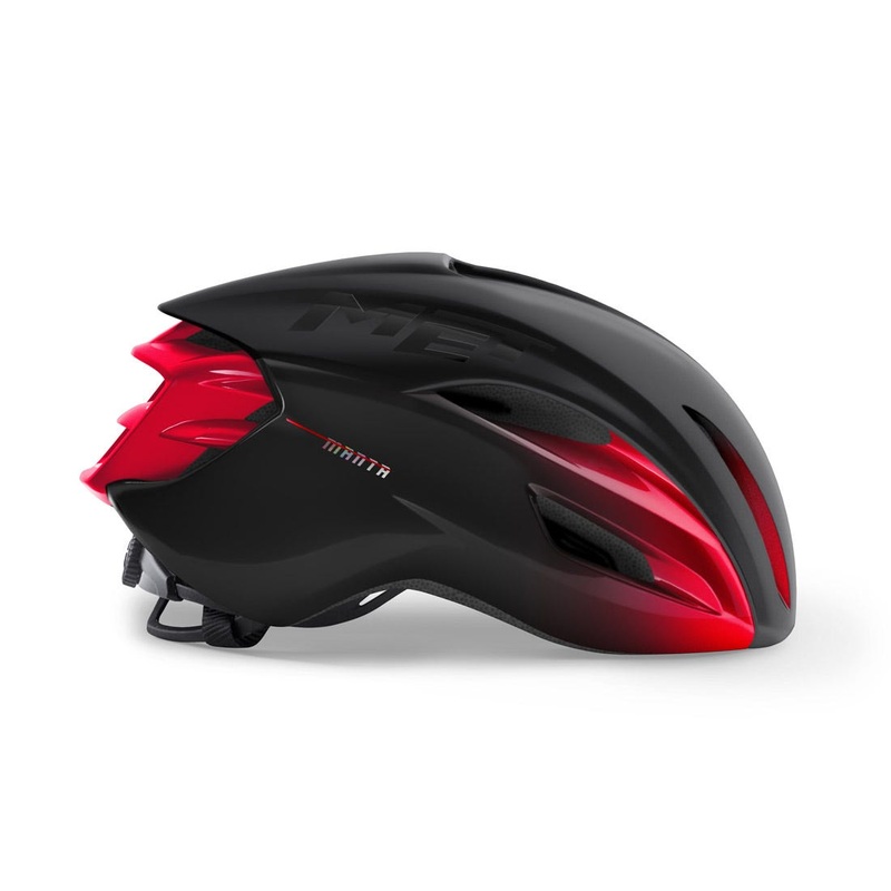 MET Manta MIPS Helmet Black/Red MD