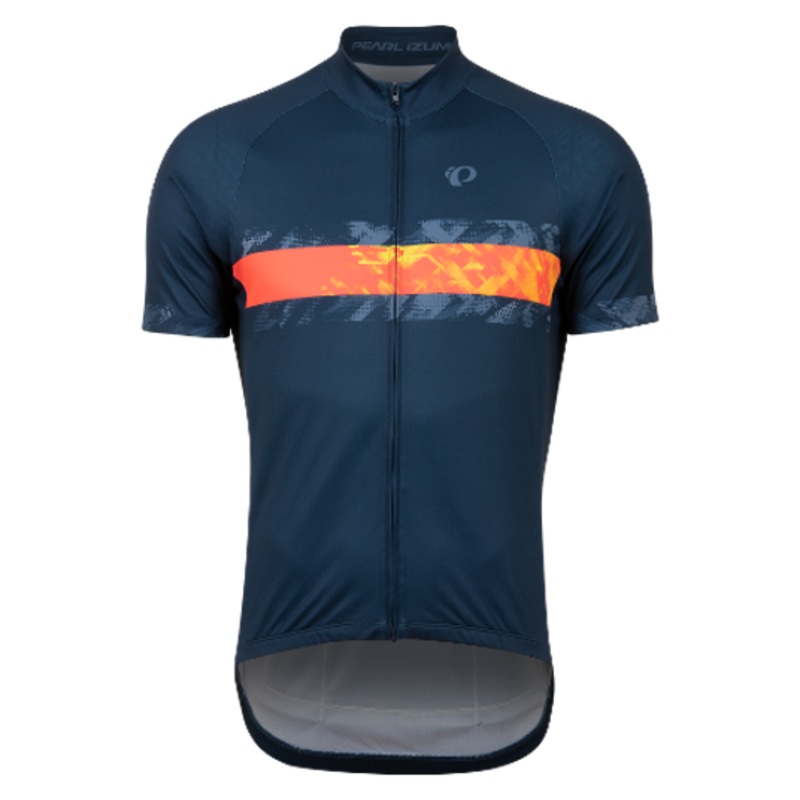 Pearl Izumi Classic Short Sleeve Jersey Navy/Screaming Red SM