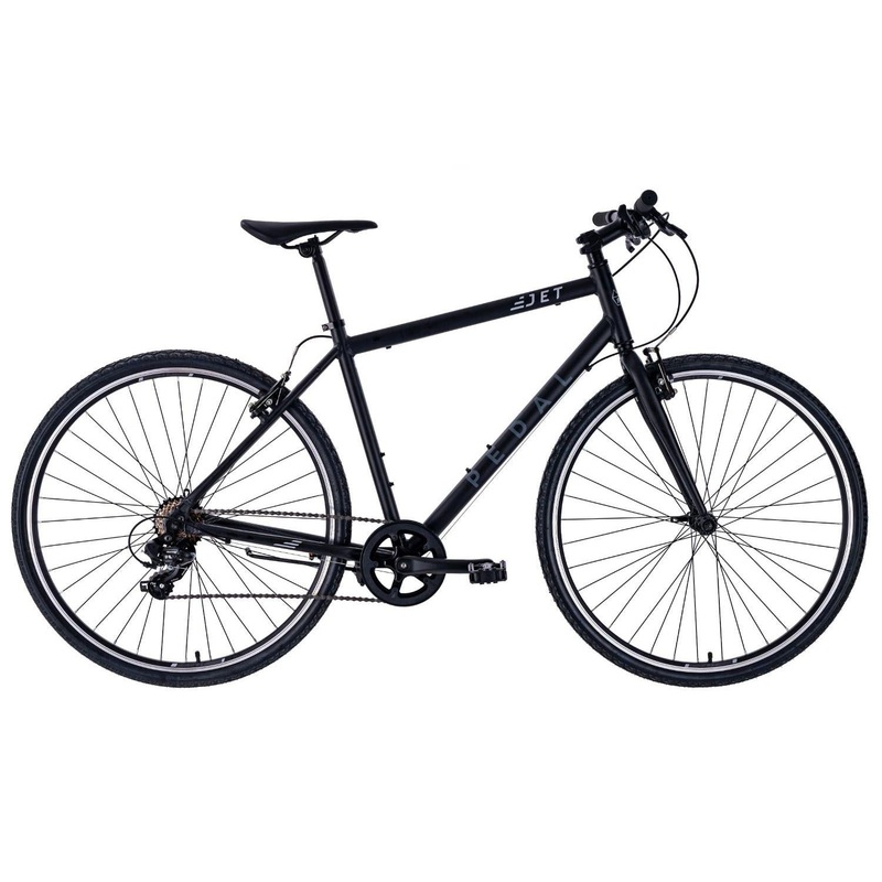 Pedal Jet 2 Trigger Flat Bar Road Bike Black SM