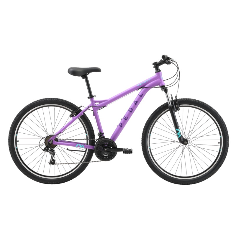 Pedal Ranger 3 Trigger Mountain Bike Lilac/Teal WXS
