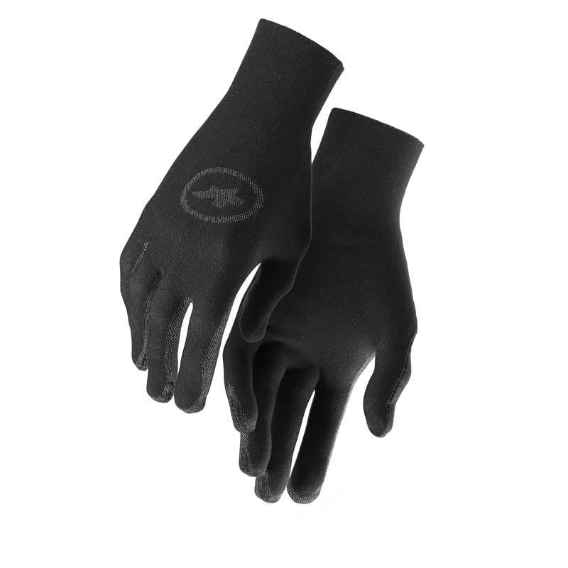 Assos Spring Fall Liner Gloves Black SM