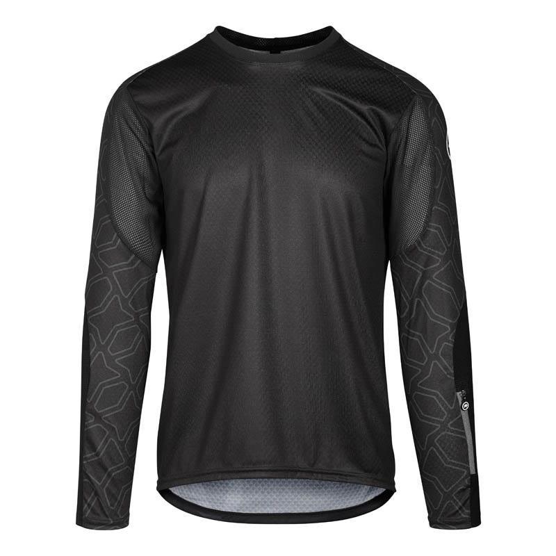 Assos Trail Long Sleeve MTB Jersey Black Series SM