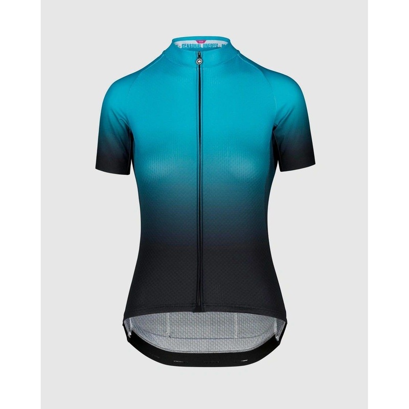 Assos UMA GT C2 Womens Short Sleeve Jersey Summer Blue Shifter XS