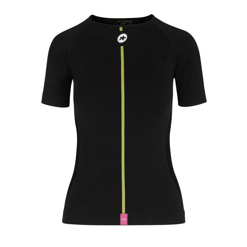 Assos Women’s Spring Fall Short Sleeve Skin Layer Black Series MD