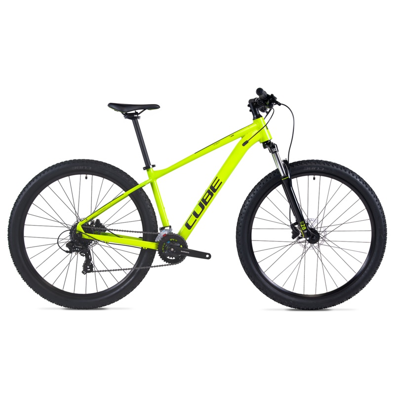 Cube Aim Hardtail Mountain Bike Green Moss XS