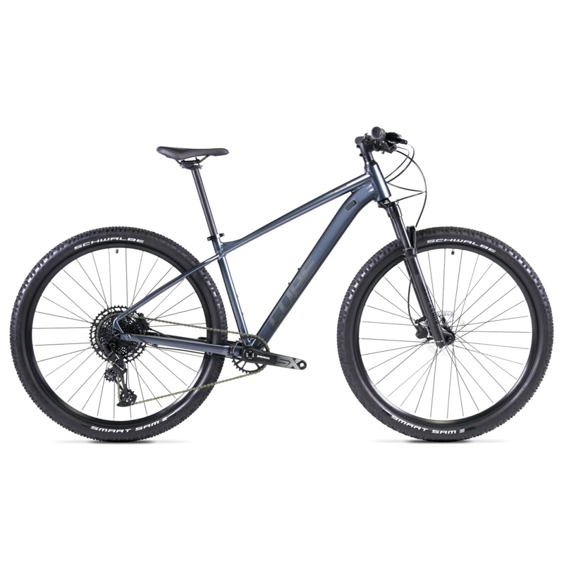 Cube Attention Hardtail Mountain Bike Indigo ‘n’ Black MD