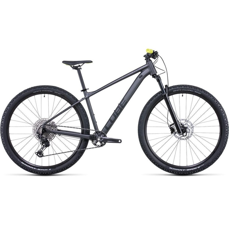 Cube Attention SL Grey Lime Hardtail Mountain Bike SM