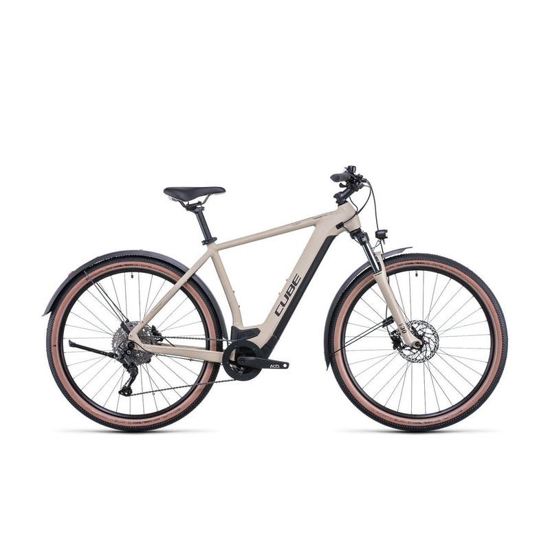 Cube Nuride Hybrid Pro 500 Allroad Electric Hybrid Bike Desert/Black SM