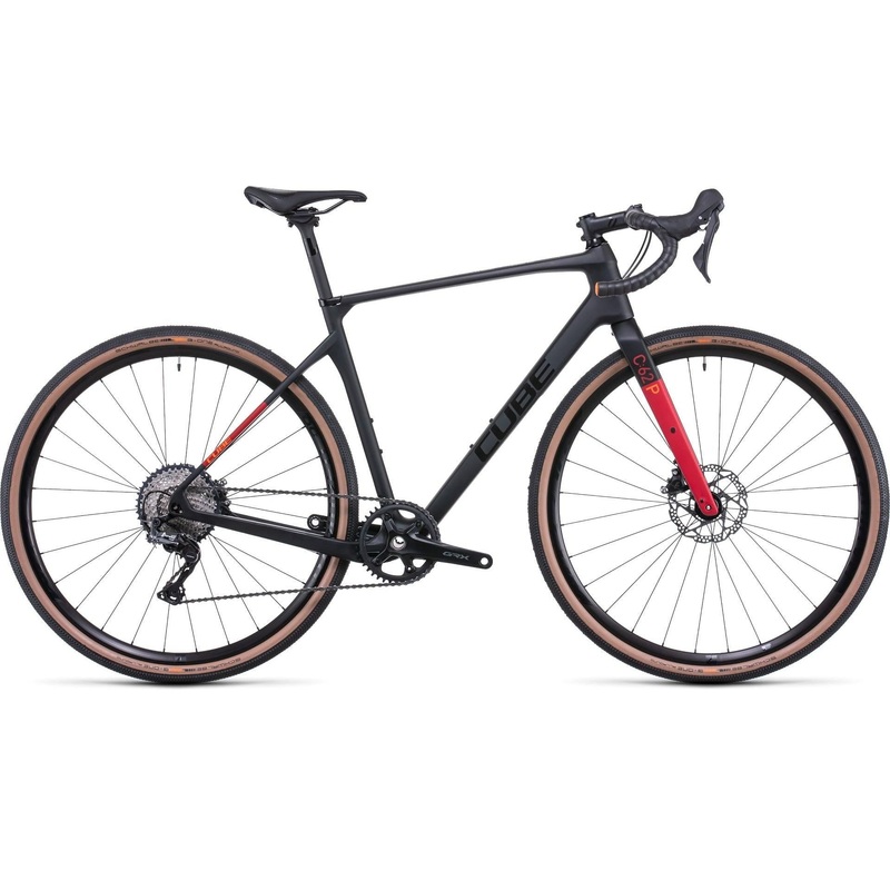 Cube Nuroad C:62 Pro Gravel Bike Carbon ‘n’ Red XS
