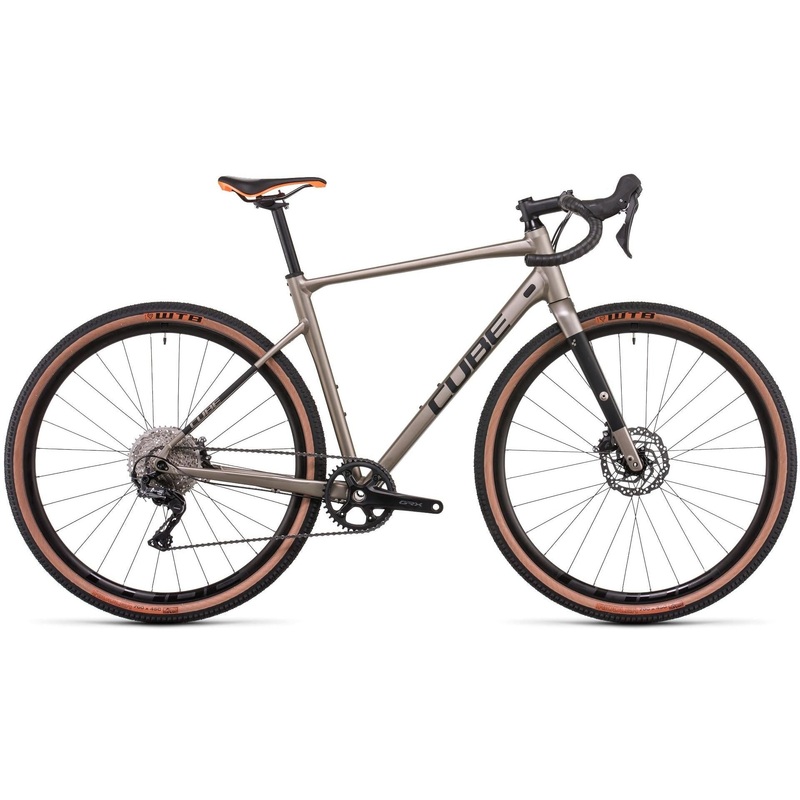 Cube Nuroad EX Gravel Bike Flashstone ‘n’ Orange XS