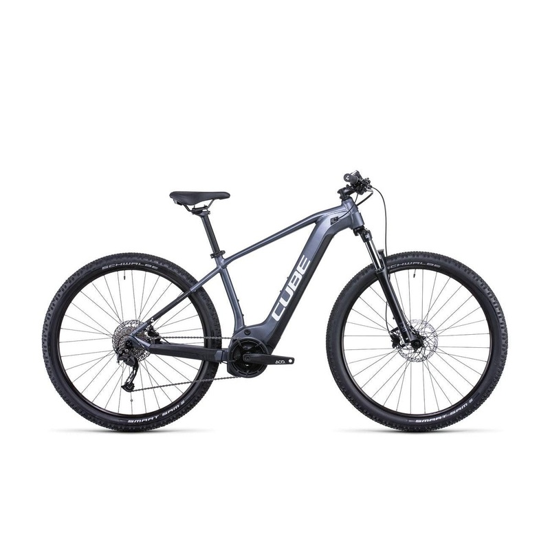 Cube Reaction Hybrid Performance 400 Electric Mountain Bike Grey (2022) SM