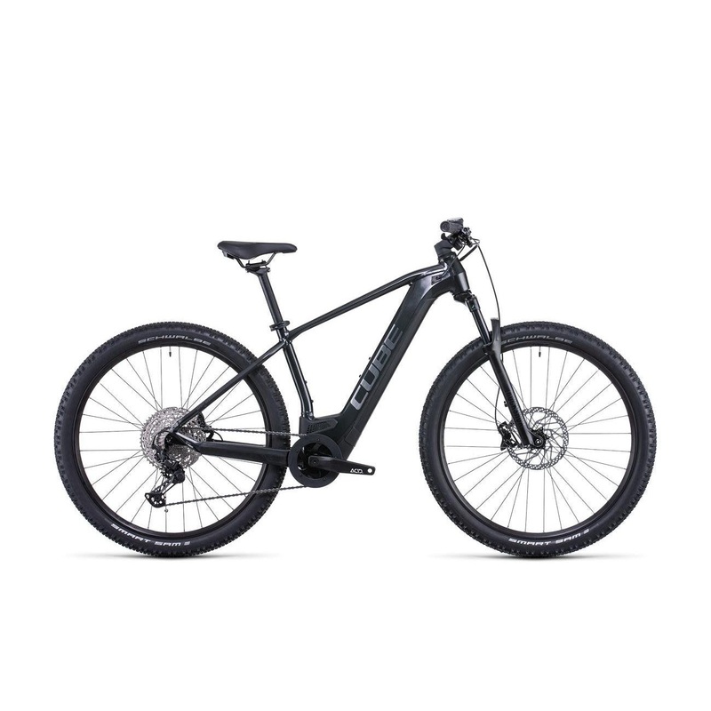 Cube Reaction Hybrid Race 625 Electric Mountain Bike Grey/Metal SM