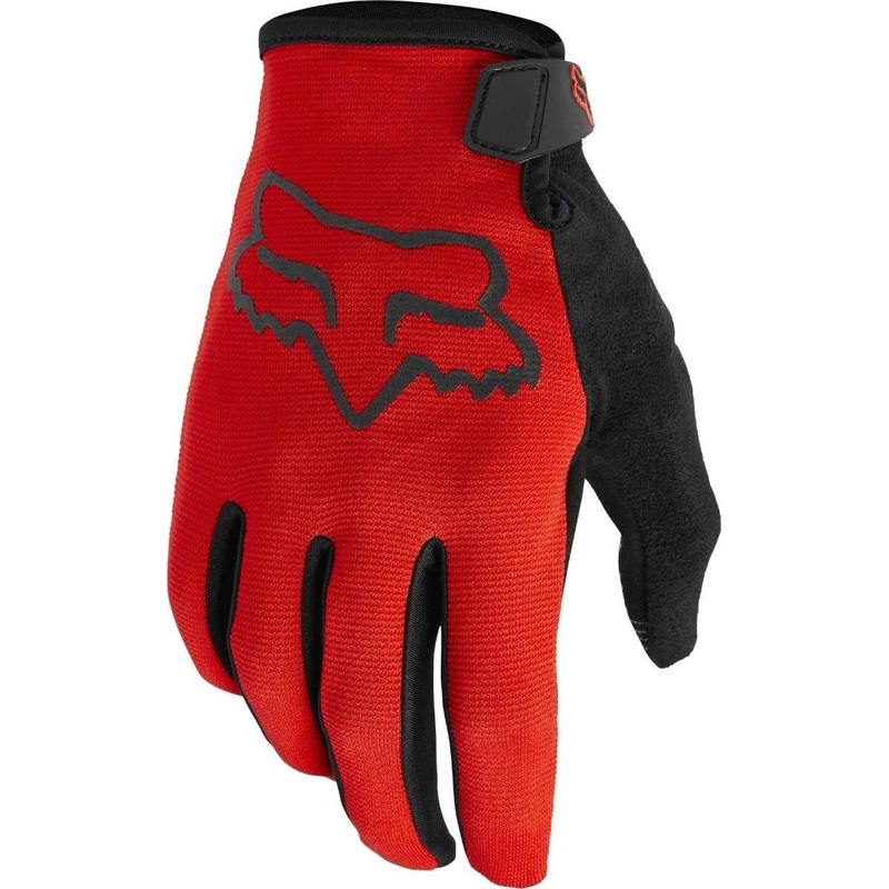 FOX Ranger Youth Full Finger Gloves Red SM