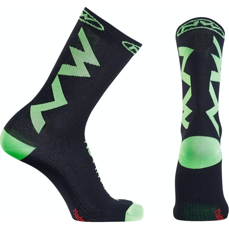 Northwave Extreme Tech Socks Black/Green LG