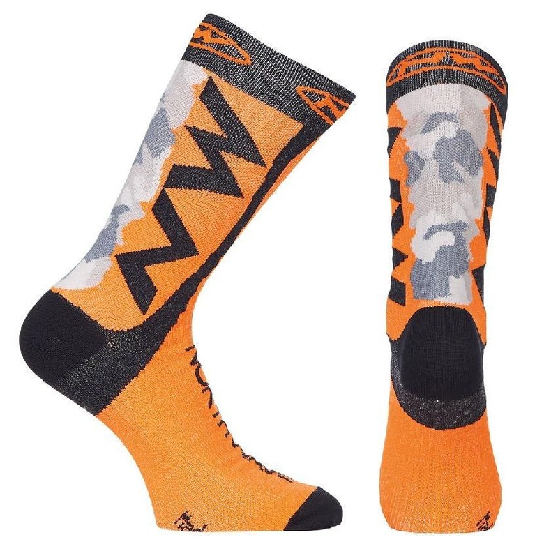 Northwave Extreme Tech Socks Camo/Orange MD