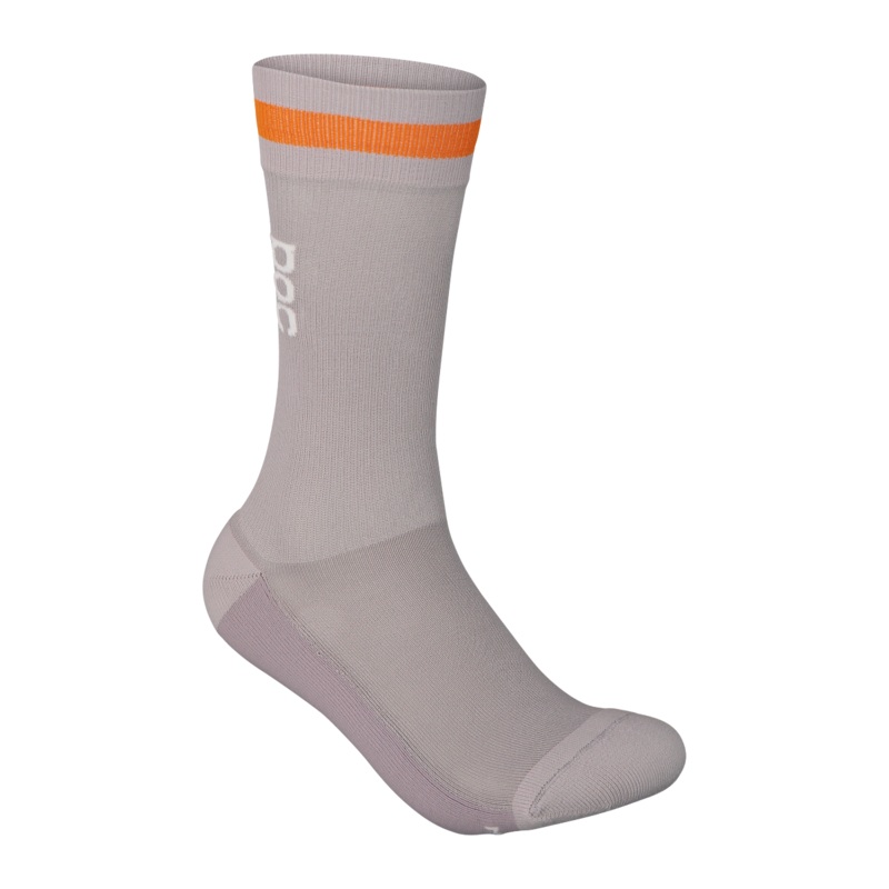 POC Essential Mid Length Socks Moonstone Multi Orange SM