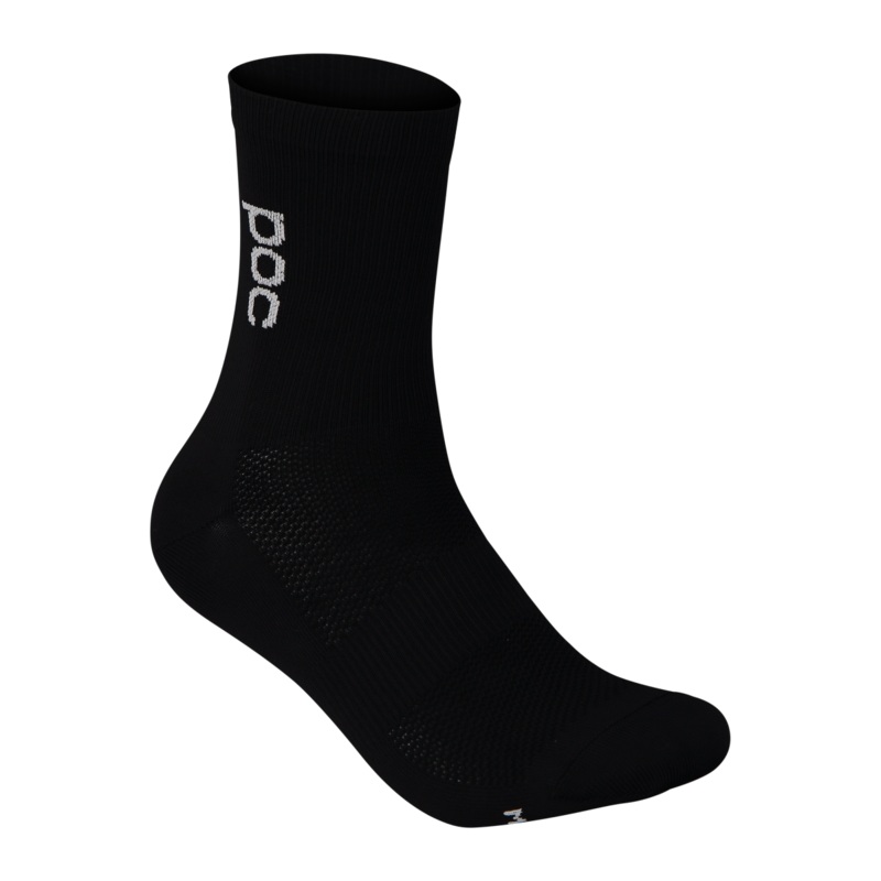 POC Soleus Lite Sock Long Uranium Black SM