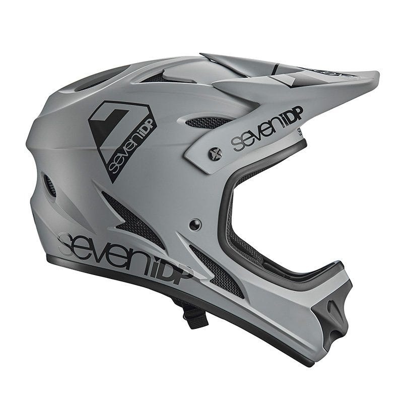 Seven iDP M1 Full Face Helmet Army Grey XS