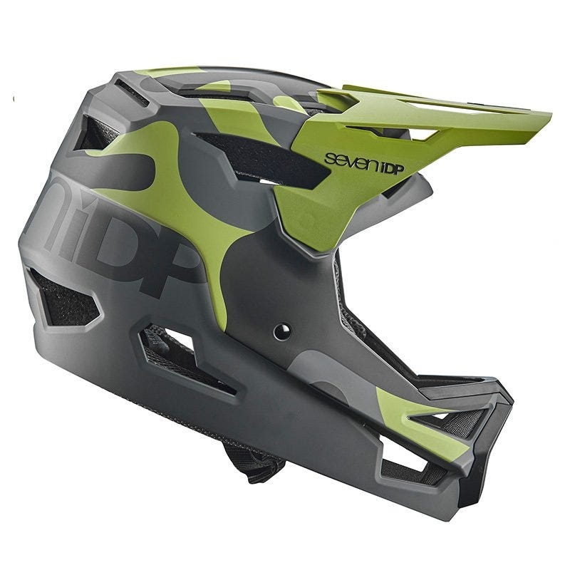 Seven iDP Project23 ABS Full Face Helmet Army Camo XS