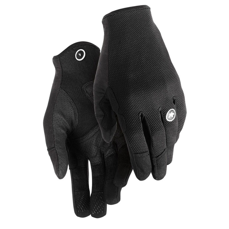 Assos Trail MTB Full Finger Gloves Black Series XS