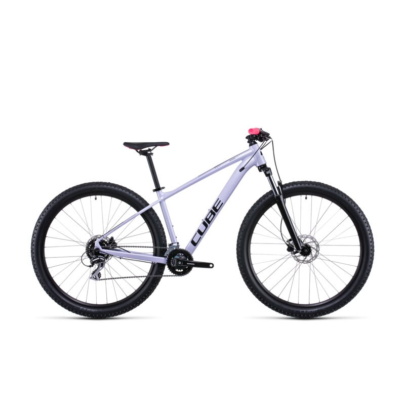 Cube Access EAZ Hardtail Mountain Bike Violetwhite Pink SM