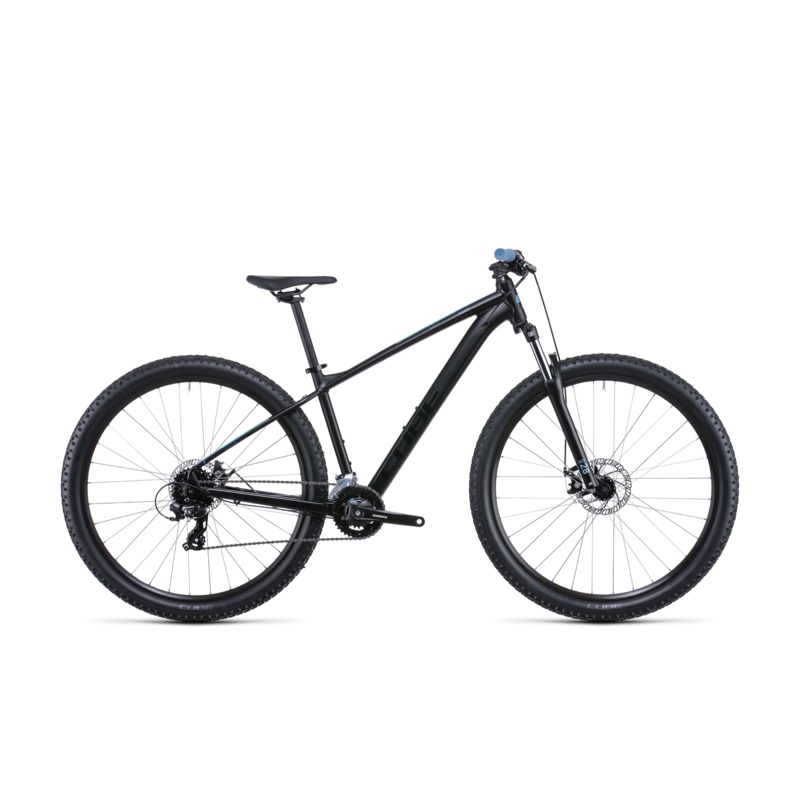 Cube Access Hardtail Mountain Bike Black Blue XS