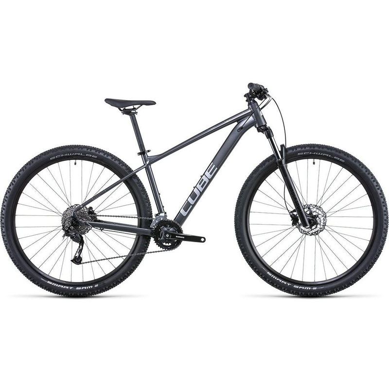 Cube Aim SL Hardtail Mountain Bike Graphite Metal SM