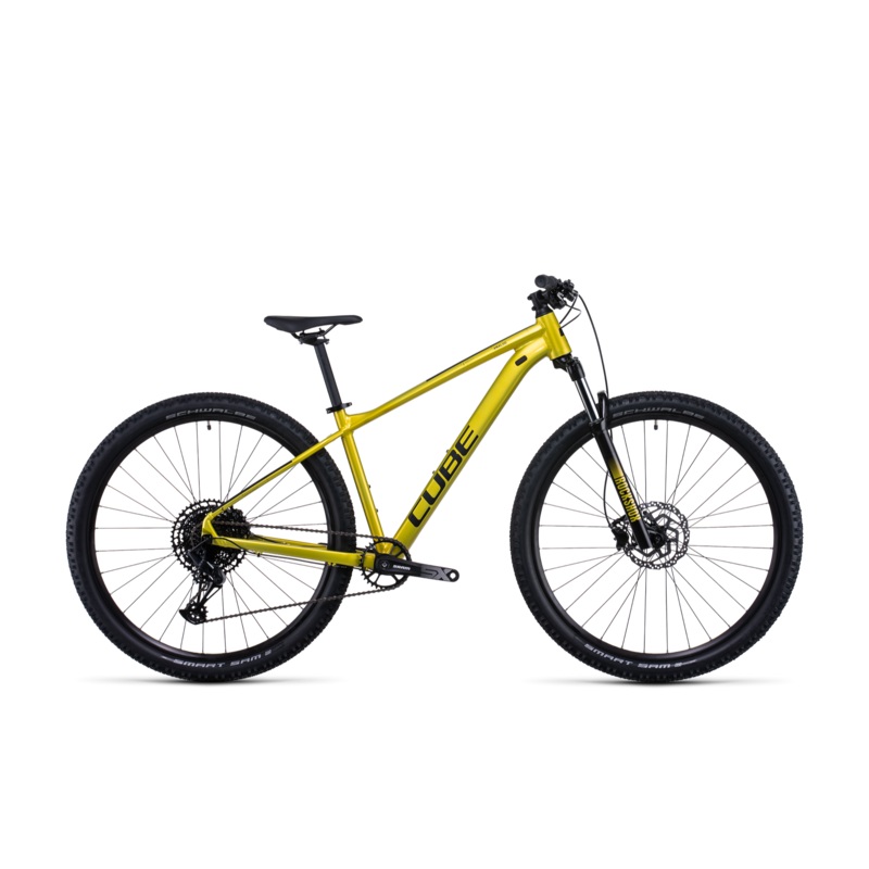 Cube Analog Hardtail Mountain Bike Flashlime Black XL