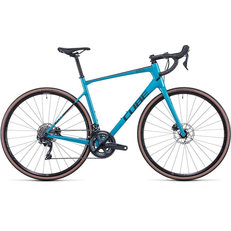 Cube Attain GTC SL Road Bike Teal Metal ‘n’ Carbon MD/LG