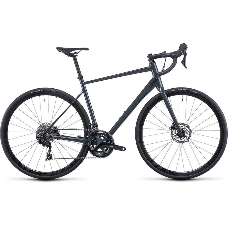Cube Attain SL Road Bike Grey ‘n’ Black SM/MD