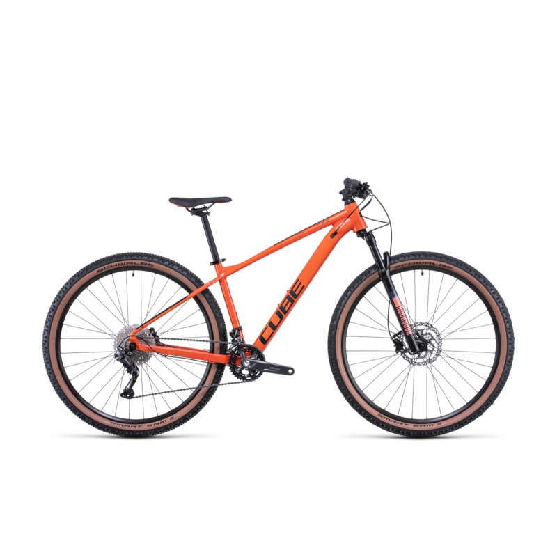 Cube Attention Hardtail Mountain Bike Burnt Orange Black  EURO Spec MD