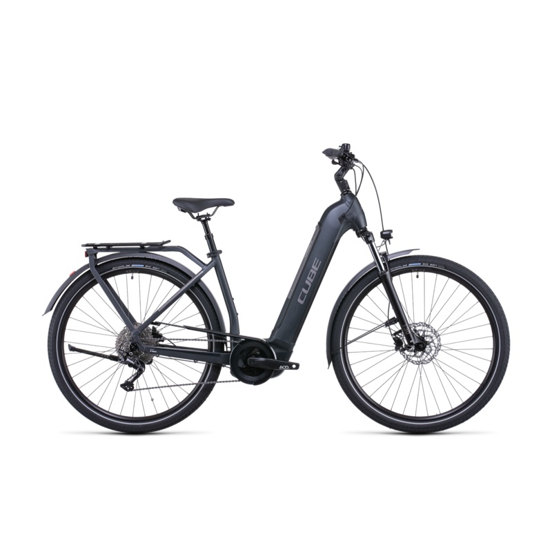 Cube Kathmandu Hybrid ONE 625 EasyEntry Hybrid Bike Grey ‘n’ Teak XS