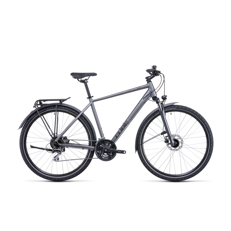 Cube Nature All Road Hybrid Bike Graphite Black MD