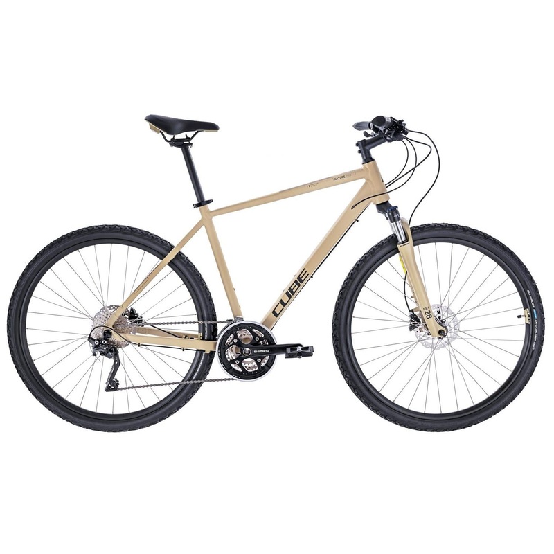 Cube Nature Pro Hybrid Bike Desert Black XS
