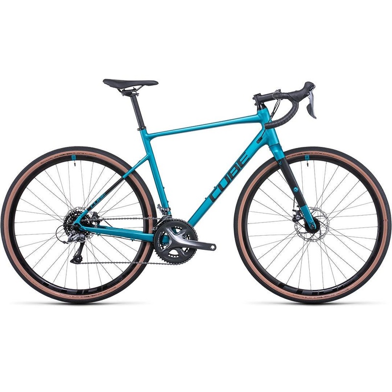 Cube Nuroad Gravel Bike Deep Teal ‘n’ Black SM