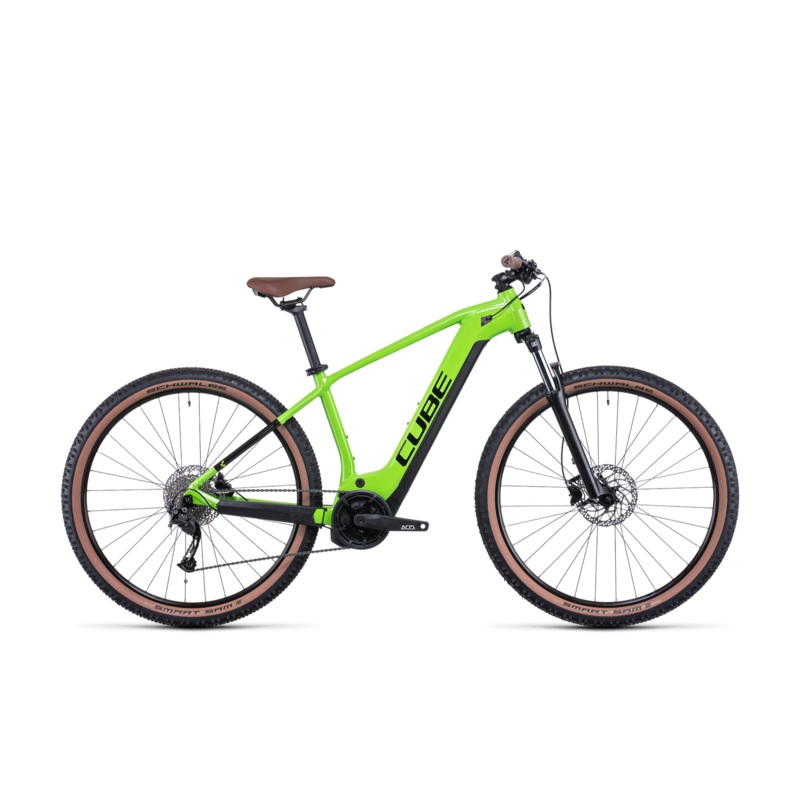 Cube Reaction Hybrid Performance 625 Electric Mountain Bike Shinyapple LG