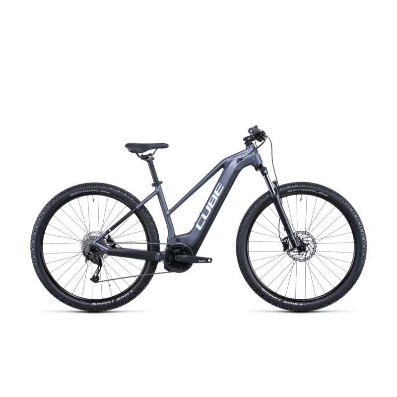 Cube Reaction Hybrid Performance 625 TP Electric Mountain Bike Grey MD