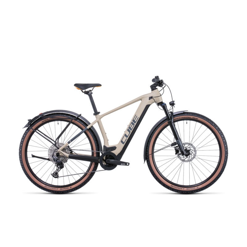 Cube Reaction Hybrid Pro 500 Allroad Electric Hardtail Mountain Bike Desert ‘n’ Orange MD