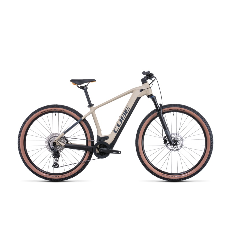 Cube Reaction Hybrid Pro 500 Electric Hardtail Mountain Bike Desert ‘n’ Orange LG